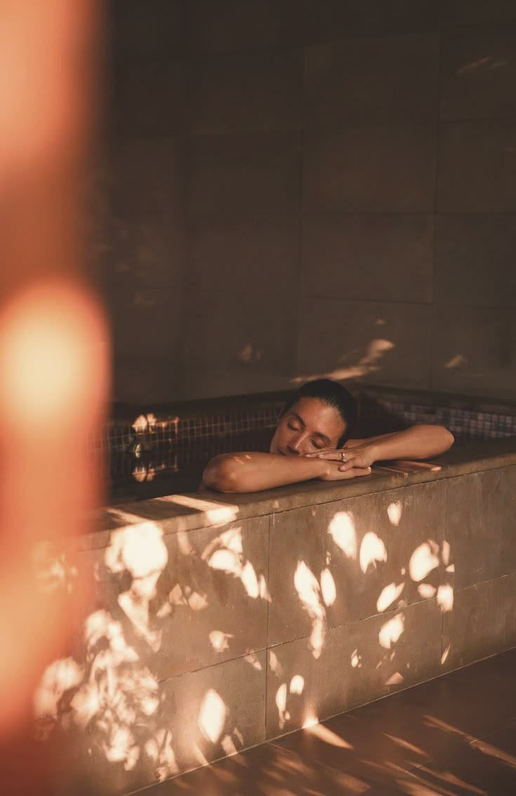 Candlelit treatment room